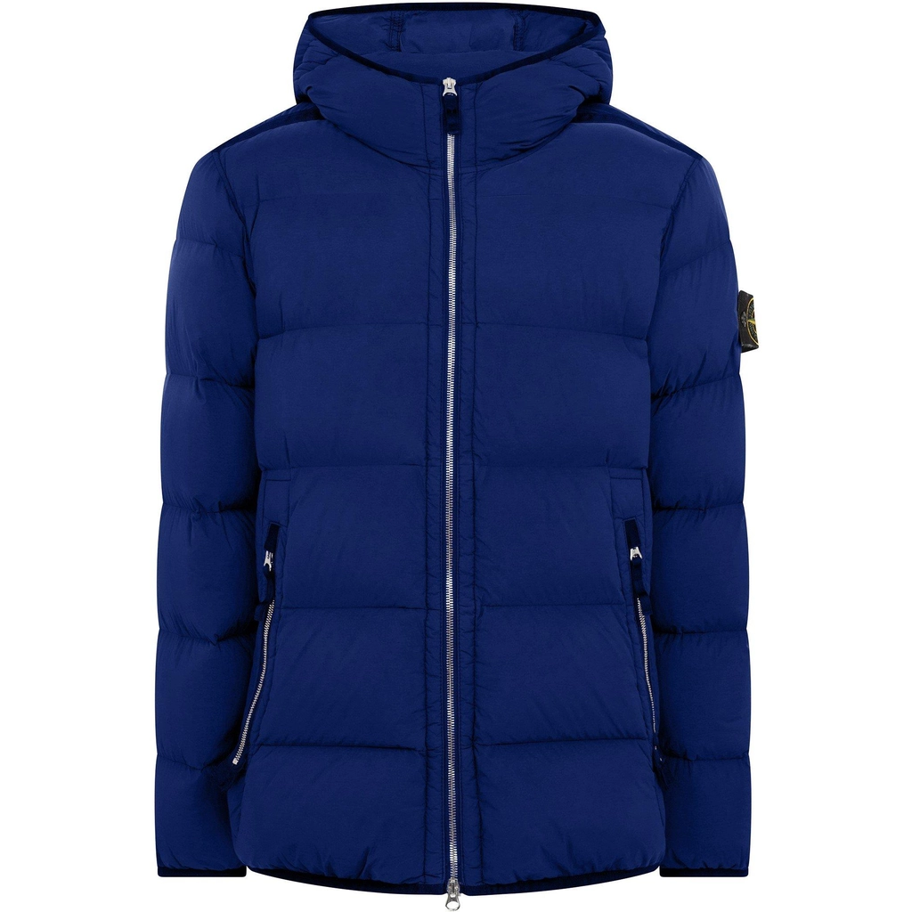 Stone Island Seamless Tunnel Down Jacket - Bluette V0022